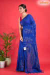 PURE COTTON KATHA STITCH BLUE