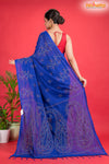 PURE COTTON KATHA STITCH BLUE