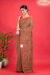 PURE COTTON KATHA STITCH RUST