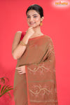 PURE COTTON KATHA STITCH RUST