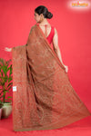 PURE COTTON KATHA STITCH RUST