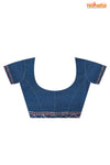 PURE COTTON KATHA STITCH NAVY BLUE