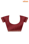 PURE COTTON KATHA STITCH BROWN