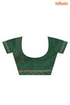 PURE COTTON KATHA STITCH GREEN
