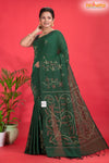 PURE COTTON KATHA STITCH GREEN