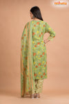 LIGHT GREEN COTTON KURTI
