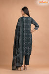 DEEP GREEN COTTON KURTI