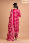 PINK PRINT COTTON KURTI