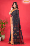 ASSAM COTTON OFF BLACK