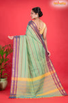 KOVAI KORA COTTON PURPLE GREEN