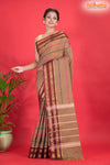 KOVAI KORA COTTON PURPLE GOLDEN BROWN