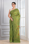 Hand Embroidery Stitche Green