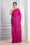 Hand Embroidery Stitch Rani Pink