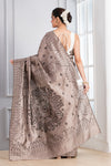 Hand Embroidery Stitch Pink Silver Gold