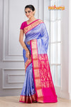 Kanjivaram Pure Silk Purple