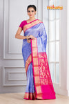 Kanjivaram Pure Silk Purple