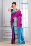 Kanjivaram Pure Silk Sky Purple