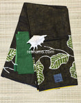 Mul Cotton Digital Print Saree – Black Yellow