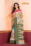 Vidarbha Pure Tussar White Kalamkari