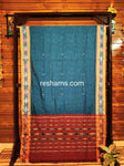 Pure Sambalpuri Cotton Saree -  Colour Green