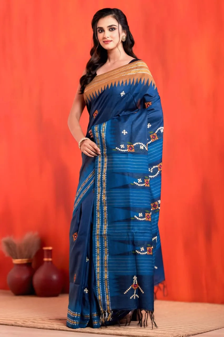 Pure Handwoven Tussar Silk