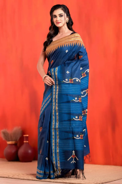 Pure Handwoven Tussar Silk
