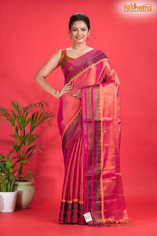 TISSUE LINEN  PINK GOLD