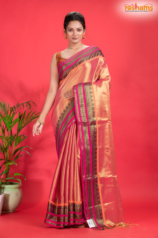 TISSUE LINEN ORANGE GOLD