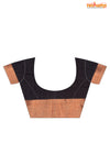 ASSAM COTTON OFF BLACK