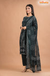 DEEP GREEN COTTON KURTI
