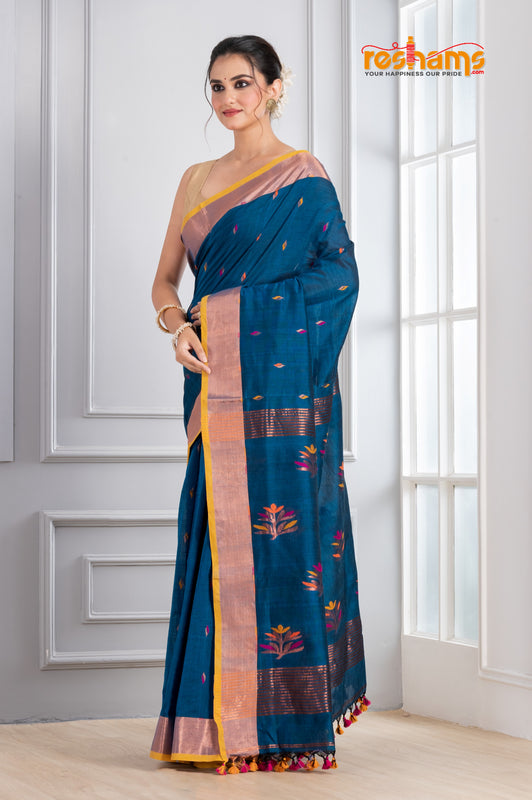 ASSAM COTTON BLUE