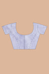 Pure Tussar Silk Jamdani Grey