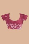 Pure Tussar Silk Jamdani Brown