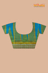 Vidarbha Pure Tussar Blue
