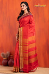 Vidarbha Pure Tussar Red