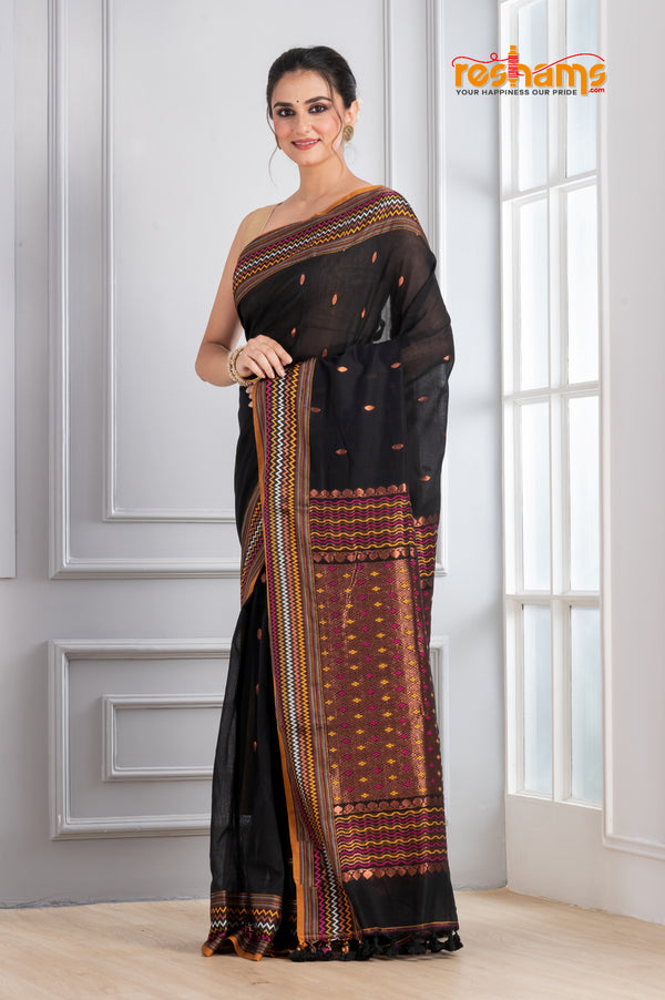 ASSAM COTTON BLACK