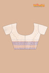 Assam Silk White Blue