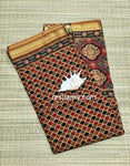Maheshwari Zari Cotton Saree - Mixed Colour