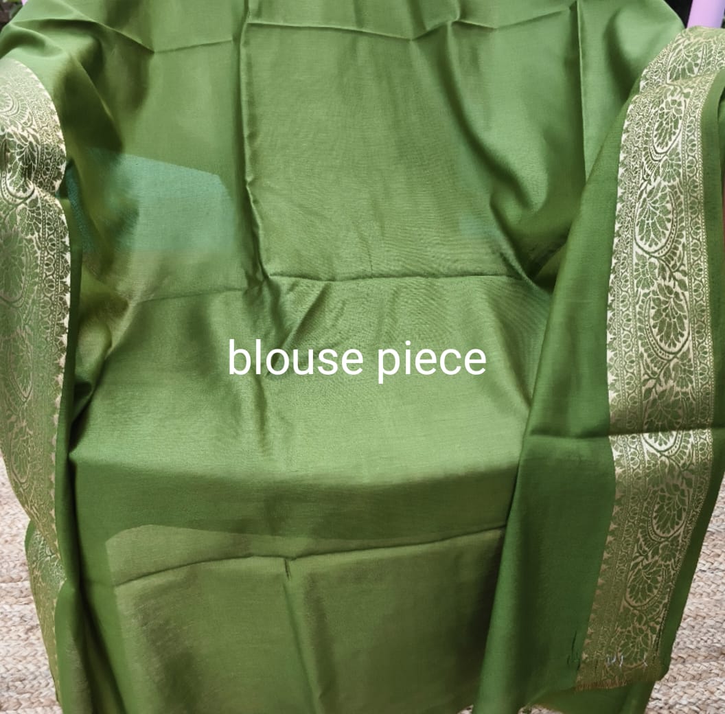 Liva Silk Saree – Green