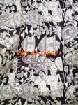 Chanderi Silk-Cotton Saree in Kalamkari Prints  – Pinkish
