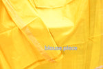 Bishnupuri Katan Silk Saree in Sapphire Blue - Mangalgiri Pattern Handwoven