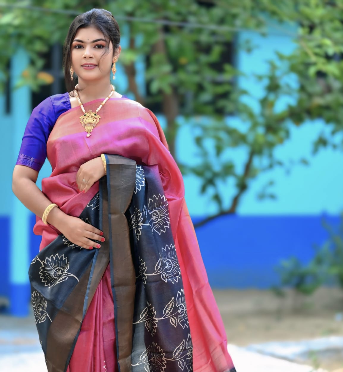 Printed Pure Tussar