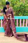 Liva Silk Saree – Maroon