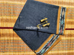 Pure Sambalpuri Cotton Saree -  Colour Grey