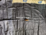 Hand Embroidered Hand Painted Kantha Stitch Mixed Saree – Woven in Pure Tussar Silk